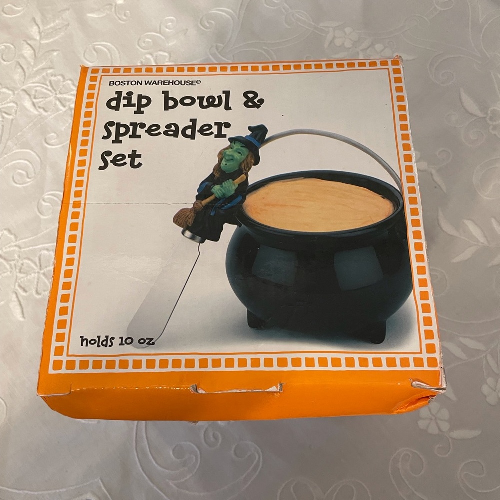 Halloween Dip bowl and Spreader